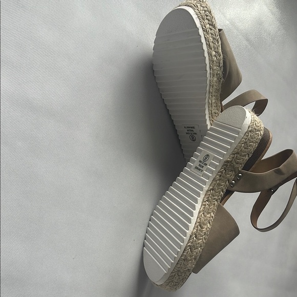 Soda Tan Espadrille Sandals - Picture 9 of 10